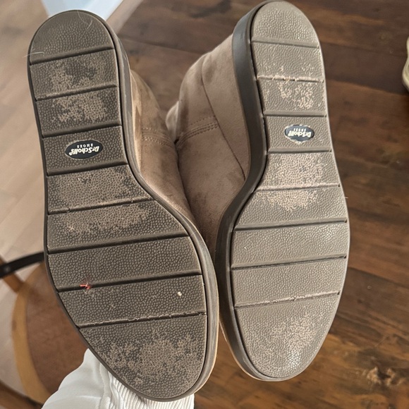 Dr. Scholl's Tan Wedge Boots - Picture 5 of 6